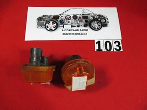 FANALE ANTERIORE COPPIA DX SX FIAT 600T 238 238E 241 TN ARIC 1/LUCE ARANCIONE - Picture 1 of 3