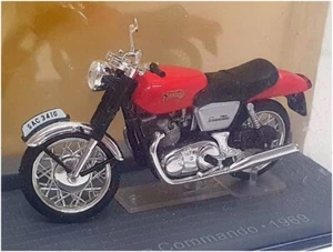 Altaya 1/24 Scale 18424 - 1969 Norton Commando Motorbike - Red - Picture 1 of 5