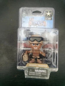 US ARMY LIL' TROOPS MILITARY ACTION FIGURE - DESERT TROOPER Sealed - Picture 1 of 7