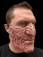 Freddy Mask Burnt Man Half Face Latex Halloween Masks Scary Nightmare Accessory