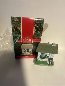 1990 Finestre del Mondo Irish Hallmark Keepsake Decorazione Natalizia Irlanda Scatola - Foto 1 di 3