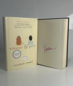 Eleanor & Park by Rainbow Rowell SIGNED Autograph HC Book - Picture 1 of 5