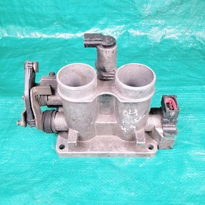 1994 Ford F150 4.9 Throttle Body F4TE-JA Assembly Solenoid Sensor Connector - Foto 1 di 8