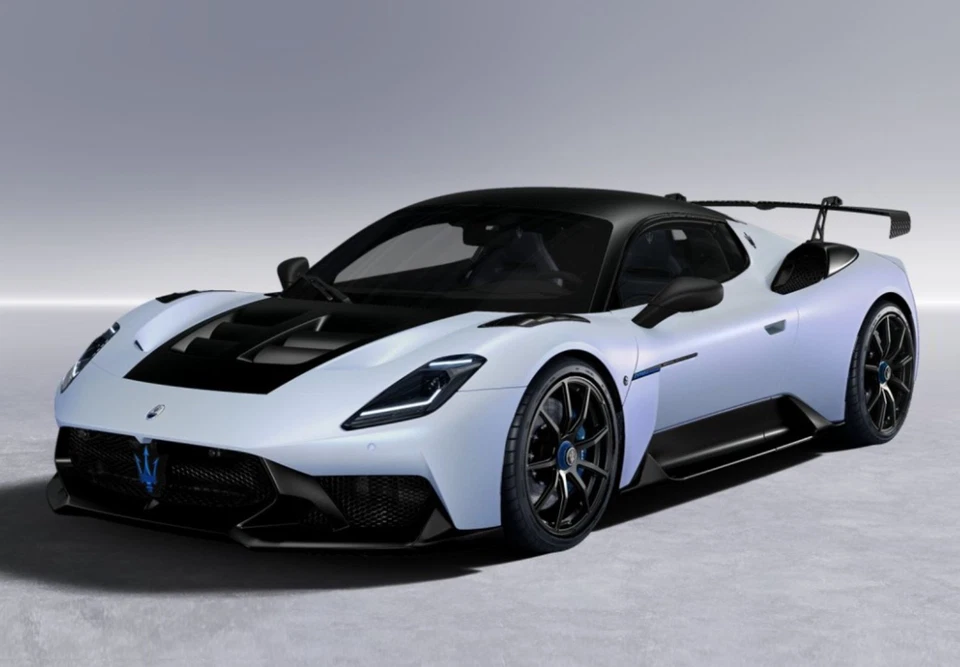 Preorder BBR Maserati GT2 Stradale 1:18 Model Car White P18255A KidBX - Image 1 of 1