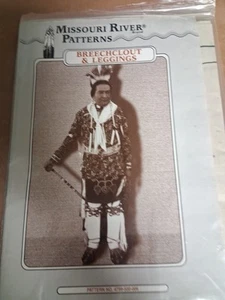 Motivo cucito fiume Missouri anni 90 nuovo con scatola podalico e leggings - Foto 1 di 6
