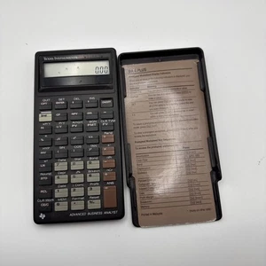 Texas Instruments BA II Plus Advanced Business Analyst Taschenrechner funktioniert - lesen - Bild 1 von 12