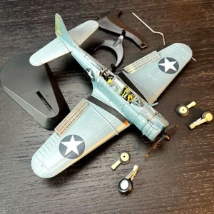 1:72 WWII US Dauntless SBD Dive Bomber Fighter Aircraft Alloy airplane Finished - Picture 1 of 13