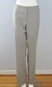 Pantalones de vestir DELLA SPIGA Italia talla 6 grises con cremallera delantera cierre - Imagen 1 de 4