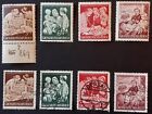 Germany Third Reich 1944 SG857-860 3pf to 15pf Mother and Child, MNH and FU