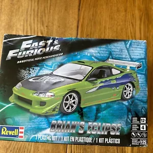 REVELL FAST & FURIOUS BRIAN'S ECLIPSE MODEL KIT 1:25 Scale Paul Walker Used - Picture 1 of 12