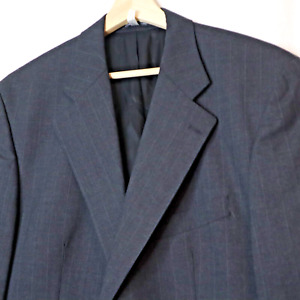 VTG Chaps Ralph Lauren Wool Blazer Mens 42S Gray 2 Button Sport Coat Canada Made