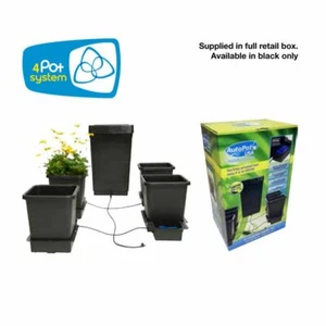 AutoPot 4 Pot System w/ 12.4 gal tank (3.9 gal pots) - AutoPot Watering Systems - Picture 1 of 5