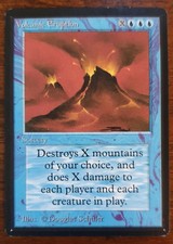 MTG Volcanic Eruption ~ Beta Edition