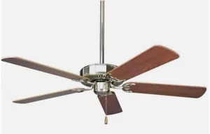 Progress Lighting P2501-09 AirPro Wide Ceiling Fan in Transitional Style 52” - Picture 1 of 4