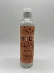 SheaMoisture 2-in-1 Shampoo & Conditioner Kids Coconut  Hibiscus 8oz COMBINESHIP - Picture 1 of 2