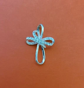 BELLO ciondolo croce semplice ed elegante per collana, LA CN sul retro. Usato in ottime condizioni - Foto 1 di 6