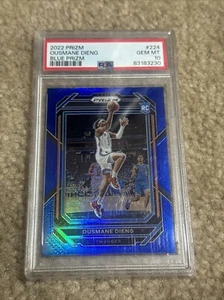 2022-23 Panini Prizm Blue Prizm 64/199 Ousmane Dieng #224 PSA 10 Rookie POP 7!!! - Picture 1 of 2
