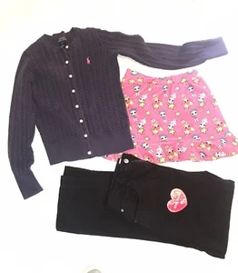 Lot Of 3 Girls Clothes Size 12-14 Sweater Pants School Play Lol Mila Ralph Laure - Picture 1 of 9