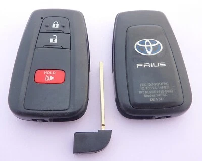 OEM 2016-2021 TOYOTA PRIUS близость умный бесключевой вход пульт дистанционного управления изношенный HYQ14FBC - Изображение 1 из 4