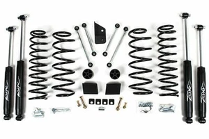 Zone OffRoad 3" Suspension Lift Kit w/ Shocks For 2018 2024 Jeep Wrangler JL 4DR - Picture 1 of 11
