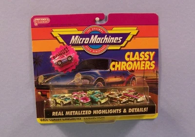 Micro Máquinas - Colección Classy Chromers #1 con Vehículos de Bonificación Foto 1 de 4