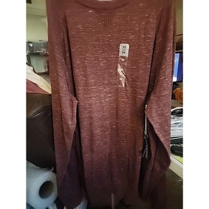 Pullover Uomo 3XLT Maglione Mutual Weave Morbido A105 Grande/Alto Nuovo con etichette Ottimo - Foto 1 di 6