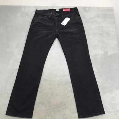 Imperial Motion 男式 Mercer 牛仔黑色牛仔裤修身 34 X 32 码全新 — 第 1/4 张图片