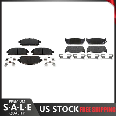 适用于 2001 2000 1999 1998 1997 年 Q45 前后 R 系列陶瓷刹车片 — 第 1/4 张图片