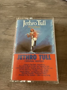Jethro Tull- Original Masters, 1985 Cassette Tape Play Tested Chrysalis Records - Picture 1 of 6