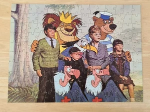 Walt Disney's Bedknobs & Broomsticks Jigsaw 150 Pcs 32x27cm Waddingtons 1970s - Picture 1 of 8