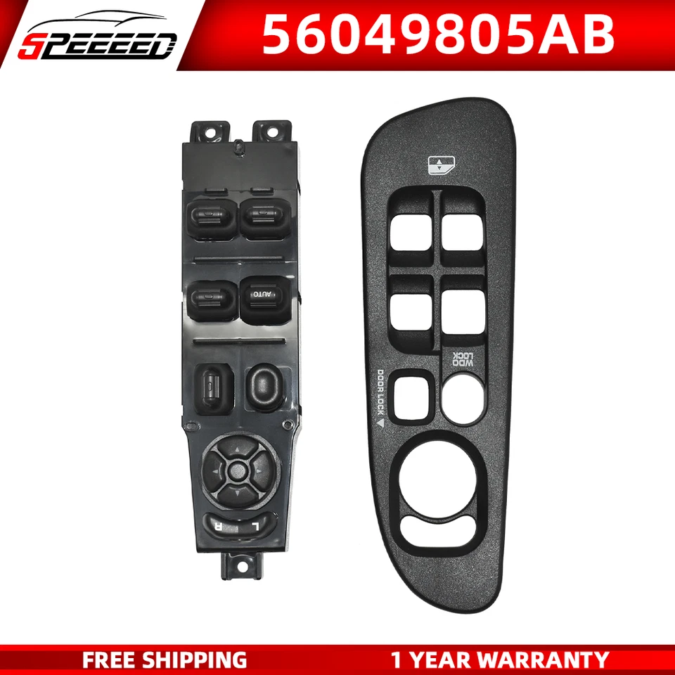 OEM Master Power Window Switch 56049805AB for 2002-2009 Dodge Ram 1500 2500 3500 Foto 1 de 4