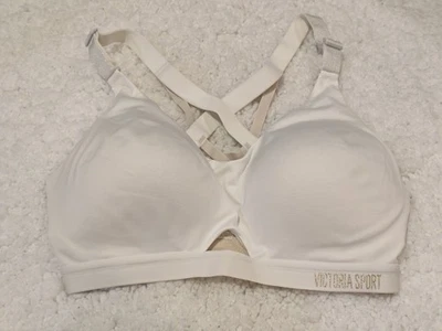 Victoria Secret Sport Incredible Lightweight Sports Bra White Size 34 DD - Image 1 of 4