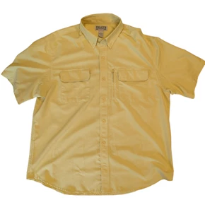 Duluth Trading Camicia Sportiva Pesca Ventilata Gialla Uomo XL Escursionismo, Campeggio - Foto 1 di 8