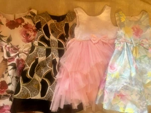 Lot of 4 Girls Formal Dresses Size 5 Couture Princess, Pippa&Julie - Picture 1 of 6