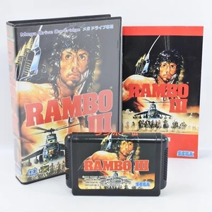 RAMBO III 3 Mega Drive Sega 7208 md - Picture 1 of 6