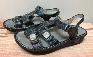 Alegria KLEO Glimmer Glam Leather Sandals KLE-292 Womens 36 (8L84) - Picture 1 of 10