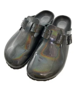 Rick Owens x Birkenstock Boston Extro Eyelet Leather Sandals Size 45 Narrow - Picture 1 of 9