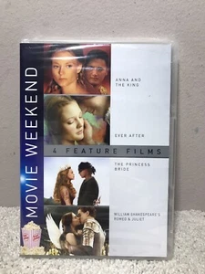 Anna & The King, Ever After, Princess Bride, Romeo (DVD 4 Discs) Movie Weekend - Picture 1 of 3