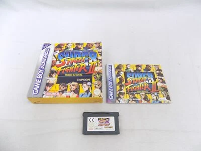 Boxed Gameboy Advance Super Street Fighter II Turbo Revival PAL - Inc Manual - Image 1 of 3