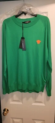 Suéter de lana, cachemir y seda con parche Medusa 38/48 Versace para hombre Foto 1 de 4