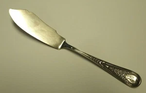Cuchillo de mantequilla maestro de plata esterlina Gorham HINDOSTANEE 7 1/4" 1,3 Toz - Imagen 1 de 4
