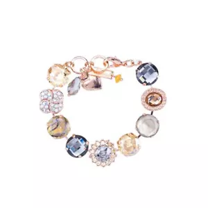 Mariana Extra Luxurious Cluster Bracelet in Earl Grey - Picture 1 of 1