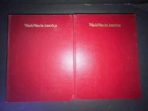 Who’s Who in America 38th Edition Vol. 1 & 2 von Marquis Who’s Who 1974 Hardcover - Bild 1 von 24