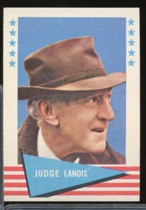 Fleer Baseball Great #53 Judge Landis 1961 - Imagen 1 de 2