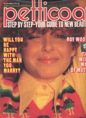 10 Nov 1973 Petticoat Magazine Queen Roy Wood Richard Osullivan Ads - Image 1 of 2