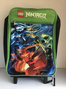 Lego Ninjago Rolling Soft-Case Child Carry-On Luggage Rolling Bag - Picture 1 of 3