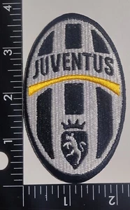 JUVENTUS Patch football soccer UEFA Italy Juve Jersey Del Piero TIFOSI Hook Loop - Picture 1 of 1