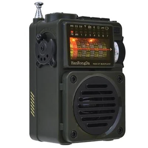 AM/FM/SW/WB Shortwave Broadcast Reception Radio Speaker Rechargeable. - Bild 1 von 14
