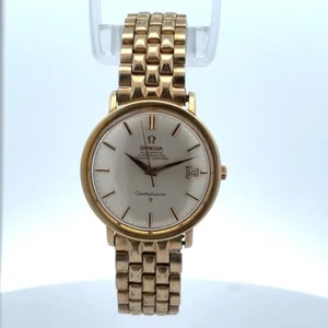 Omega Constellation 36 mm quadrante panna placcato oro - Foto 1 di 5