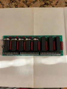 Thermotron 8 Event Relais Platine 799424 geladen mit 8 SSR OPTO 22 MP120D4 Relais - Bild 1 von 4